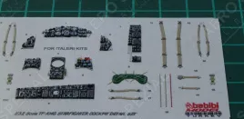 B3D32016 TF-104G Starfighter 3D-gedruckte Cockpitdetails