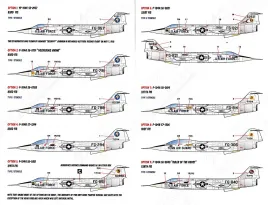 CD72142 F-104A/B/C Starfighter U.S. Air Force