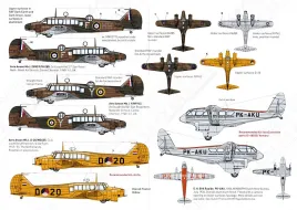 DD48084 Anson & Dominie/Rapide niederländische Luftwaffe und Marine