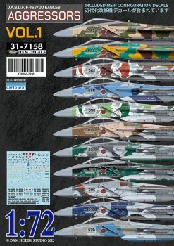 DXM72056 F-15J/DJ Eagle Aggressors JASDF Teil 1