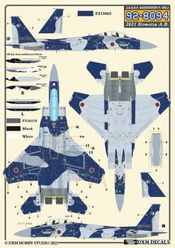 DXM72056 F-15J/DJ Eagle Aggressors JASDF Teil 1