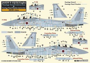 DXM72056 F-15J/DJ Eagle Aggressors JASDF Teil 1