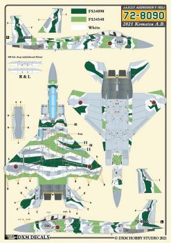 DXM72056 F-15J/DJ Eagle Aggressors JASDF Teil 1