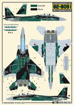 DXM72056 F-15J/DJ Eagle Aggressors JASDF Teil 1