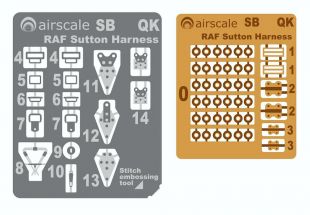 SB32QK Sitzgurte für Flugzeuge RAF WK II