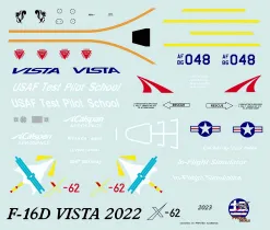 PRO482301 X-62A (NF-16D Block 30F) VISTA