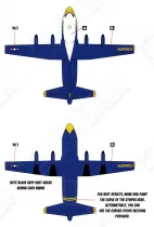 CD72123 C-130J Hercules Blue Angels