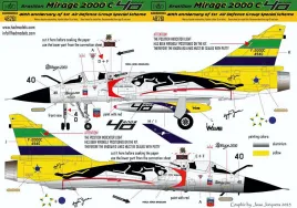 HUN48261 Mirage 2000C Erinnerungsfinish Ayrton Senna