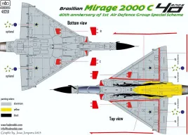 HUN48261 Mirage 2000C Erinnerungsfinish Ayrton Senna