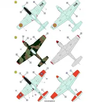 ACD72034 P-/F-51D Mustang im Nachkriegseinsatz