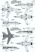 XD48057 Harrier GR.7/GR.9, Hawk T.1/T.1A, Jaguar GR.3A & Tornado F.3/GR.4 RAF Roundels and Stencils