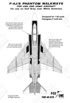 FOX48010 F-4J/S Phantom II Walkways