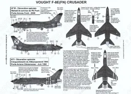 BD72137 F-8E(FN) Crusader französische Marine