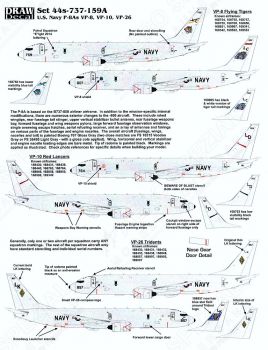 DRD4417 P-8A Poseidon U.S. Navy VP-8, VP-10 & VP-26