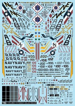 DXM72060 F-14A/B Tomcat VF-2, VF-33, VF-101, VF-102 & VF-201 U.S. Navy