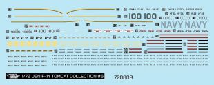 DXM72060 F-14A/B Tomcat VF-2, VF-33, VF-101, VF-102 & VF-201 U.S. Navy