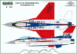 MOD32225 F-16C Block 50 Fighting Falcon Viper Demo-Team 2024