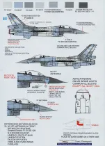 PRO322402 F-16C/D Block 52+ Adv Fighting Falcon Low Visibility Stencils