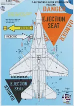 PRO482402 F-16C/D Block 52+ Adv Fighting Falcon Low Visibility Stencils