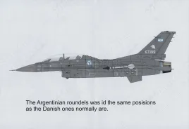 LN32-D16 F-16BM Block 20 Fighting Falcon argentinische Luftwaffe