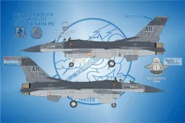 BMA48037 F-16 Fighting Falcon Pacific Air Forces (PACAF)