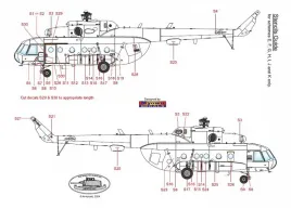 ACD48037 Mi-17 Hip Stencils