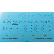 ACD72046 Mi-17 Hip Stencils