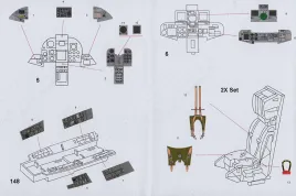 B3D72047 Tornado IDS 3D-gedruckte Cockpitdetails