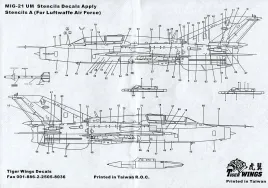 TW48118 MiG-21 Fishbed/LanceR rumänische Luftwaffe