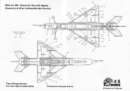 TW48118 MiG-21 Fishbed/LanceR Romanian Air Force