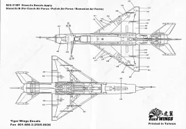 TW48118 MiG-21 Fishbed/LanceR rumänische Luftwaffe