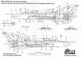 TW48118 MiG-21 Fishbed/LanceR rumänische Luftwaffe