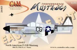 CAM24013 P-51B Mustang (East Side Rat), 38th FS/55th FG