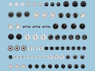 AS48WW1 Cockpit Instruments for Allied and German Aircraft WW I