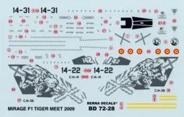 BD72028 Mirage F1M NATO Tiger Meet 2009