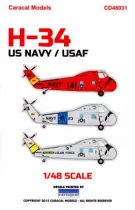 CD48031 Sikorsky H-34 U.S. Navy & U.S. Air Force