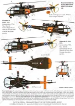 DD72078 Alouette II & Alouette III niederländische Luftwaffe