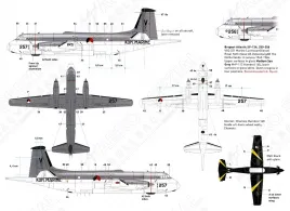 DD72100 Atlantic, Avenger, PC-7 & Wasp niederländische Luftwaffe und Marine