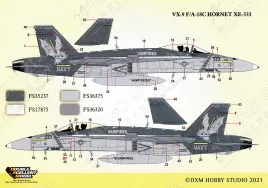 DXM32015 F/A-18C Hornet VX-9 Vampires