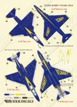 DXM72045 A-4F Skyhawk & F-4J Phantom II Blue Angels