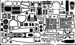 ED48175 P-39 Airacobra Detail Set