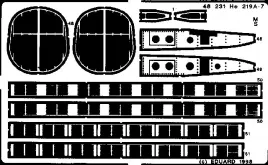 ED48231 He 219 A-7 Detail Set