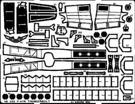 ED48236 P-47N Thunderbolt Detail Set