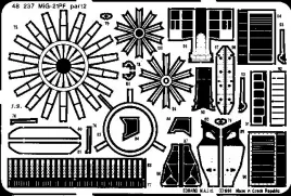 ED48237 MiG-21PF Fishbed-D Detail Set