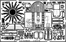 ED48273 P-47D Thunderbolt Razorback Detail Set