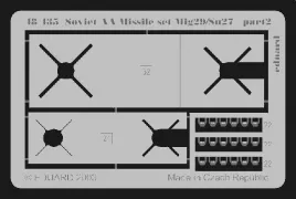 ED48435 Details für russische Luft-Luft-Raketen