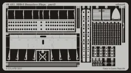 ED48451 SBD-3 Dauntless Landeklappen