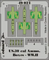 ED49021 Ammunition Boxes USA WW II cal. 0.30