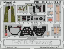 ED49216 P-51D Mustang Detail Set