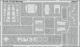 ED49216 P-51D Mustang Detail Set